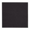 Serviettes snacking 2 plis pliage 1/4 Fiesta Recyclable 330mm noires (lot de 2000) FE225 Fiesta Recyclable
