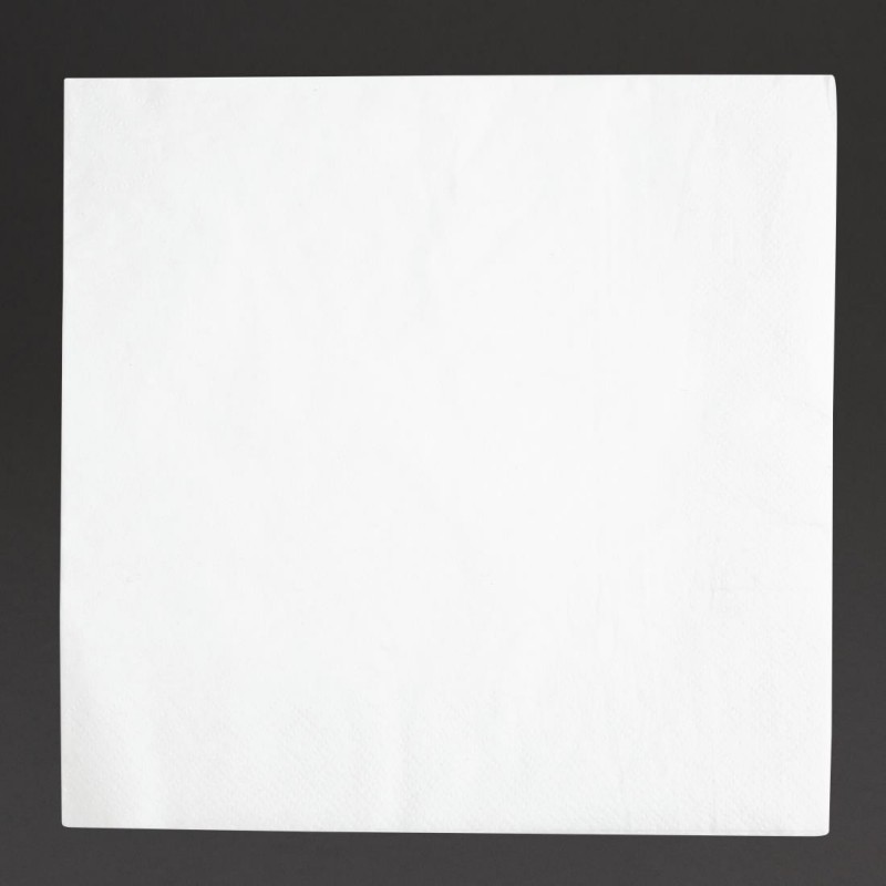 Serviettes dîner 2 plis format 1/4 Fiesta Recyclable 400mm blanches (lot de 2000) FE235 Fiesta Recyclable Serviettes dîner 2 plis format 1/4 Fiesta Recyclable 400mm blanches (lot de 2000) FE235 Fiesta Recyclable