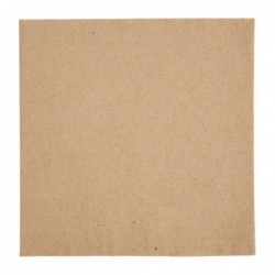 Serviettes dîner 2 plis format 1/4 Fiesta Recyclable 400mm kraft (lot de 2000) FE242 Fiesta Recyclable
