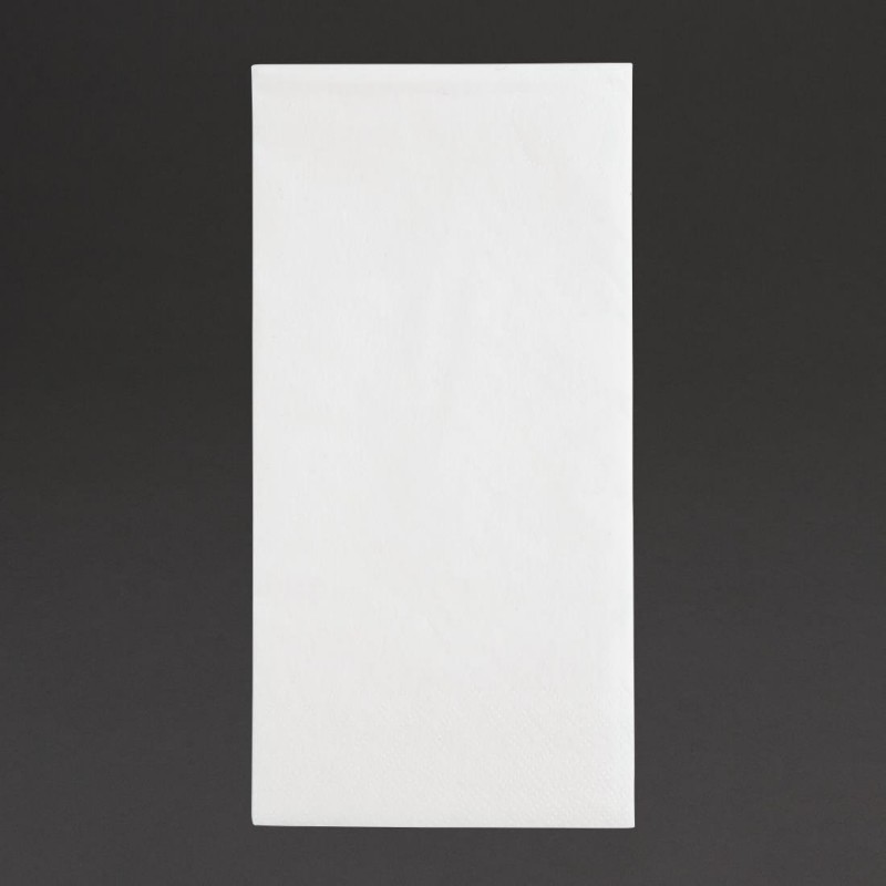 Serviettes dîner 2 plis format 1/8 Fiesta Recyclable 400mm blanches (lot de 2000) FE243 Fiesta Recyclable Serviettes dîner 2 plis format 1/8 Fiesta Recyclable 400mm blanches (lot de 2000) FE243 Fiesta Recyclable