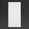 Serviettes dîner 2 plis format 1/8 Fiesta Recyclable 400mm blanches (lot de 2000) FE243 Fiesta Recyclable