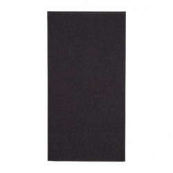 Serviettes dîner 2 plis format 1/8 Fiesta Recyclable 400mm noires (lot de 2000) FE249 Fiesta Recyclable