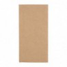 Serviettes dîner 2 plis format 1/8 Fiesta Recyclable 400mm kraft (lot de 2000) FE250 Fiesta Recyclable