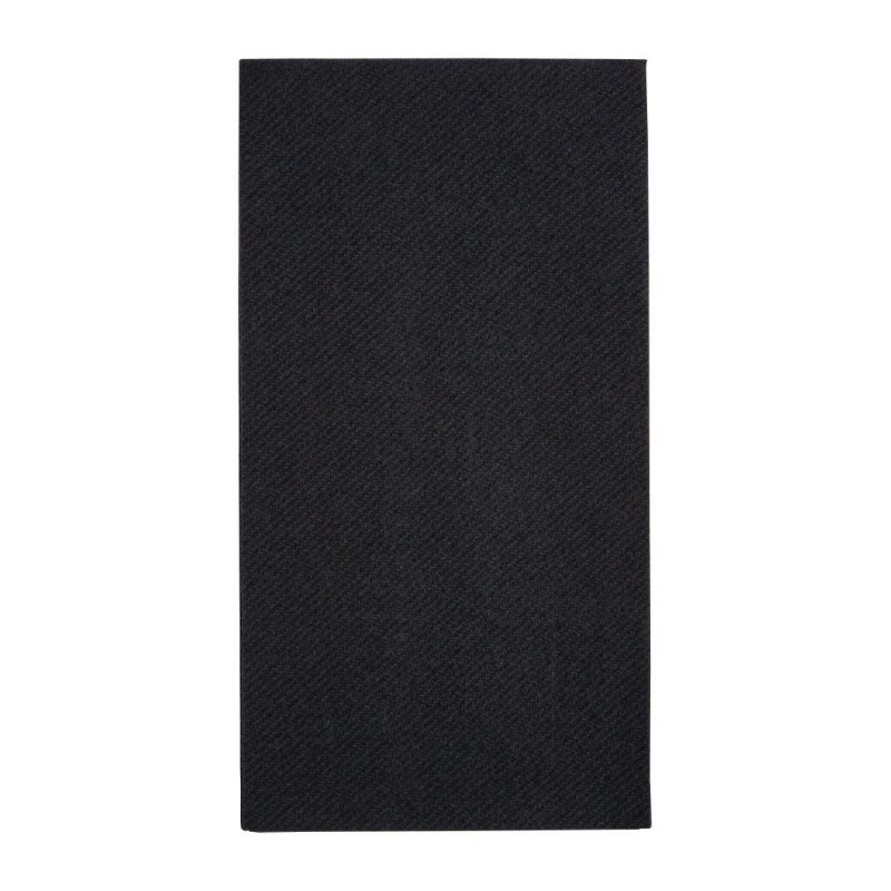Serviettes de table Airlaid pliage en 8 Fiesta Recyclable Premium Tablin noires 40x40cm (lot de 500) FE276 Fiesta Recyclable Serviettes de table Airlaid pliage en 8 Fiesta Recyclable Premium Tablin noires 40x40cm (lot de 500) FE276 Fiesta Recyclable