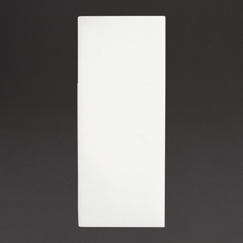 Serviettes pochettes Airlaid Fiesta Recyclable Premium Tablin blanches 48x40cm (lot de 400) FE277 Fiesta Recyclable Serviettes pochettes Airlaid Fiesta Recyclable Premium Tablin blanches 48x40cm (lot de 400) FE277 Fiesta Recyclable