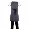 Tablier bavette Whites polyester-coton anthracite B426 Whites Chefs Clothing