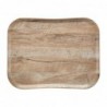Plateau polyester Century aspect naturel bois Cambro chêne clair 330 x 430mm FE480 Cambro