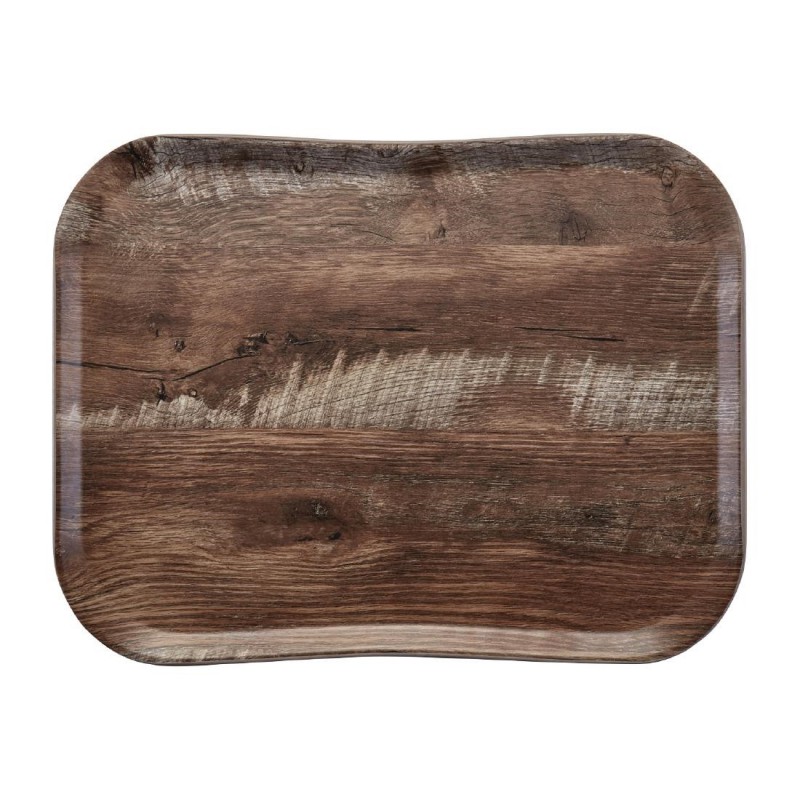 Plateau polyester Century aspect naturel bois Cambro chêne foncé 330 x 430mm FE482 Cambro Plateau polyester Century aspect naturel bois Cambro chêne foncé 330 x 430mm FE482 Cambro