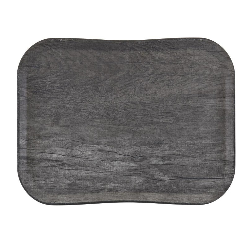 Plateau polyester Century aspect naturel bois Cambro chêne gris 360 x 460mm FE491 Cambro Plateau polyester Century aspect naturel bois Cambro chêne gris 360 x 460mm FE491 Cambro