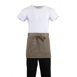 Tablier serveur court Whites marron clair B432 Whites Chefs Clothing