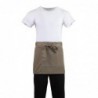 Tablier serveur court Whites marron clair B432 Whites Chefs Clothing