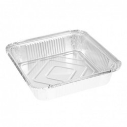 Barquettes profondes en aluminium (lot de 200) FJ853 Non Branded
