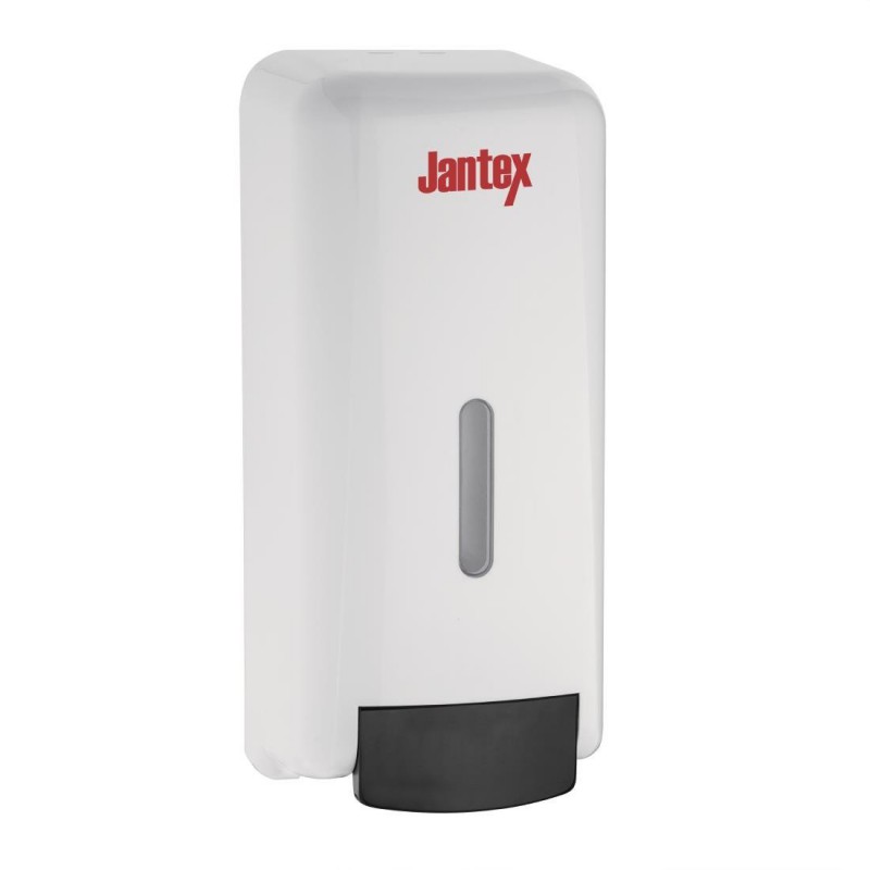 Distributeur de savon liquide et désinfectant pour les mains Jantex 1L FK385 Jantex Distributeur de savon liquide et désinfectant pour les mains Jantex 1L FK385 Jantex