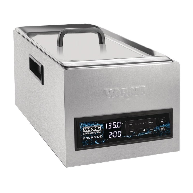 Thermo-circulateur/Cuiseur sous-vide avec bac intégré 25L Waring WSV25E FN284 Waring Thermo-circulateur/Cuiseur sous-vide avec bac intégré 25L Waring WSV25E FN284 Waring