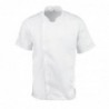 Veste de cuisine mixte Cool Vent Chef Works Urban Springfield blanche L B471-L Chef Works Urban