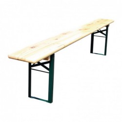 Banc pliant brasserie 220 x 25 cm FN990 Sans Marque