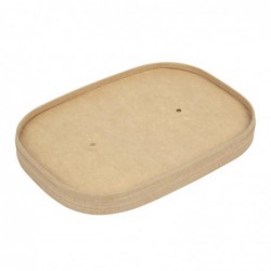 Couvercles en carton micro-ondables pour barquettes alimentaires Colpac Stagione (Lot de 300) FP454 Colpac