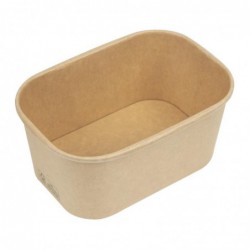 Barquettes alimentaires micro-ondables recyclables Colpac Stagione 1L (lot de 300) FP459 Colpac
