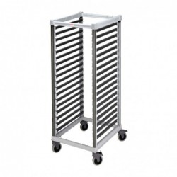 Échelle 18 niveaux GN 2/1 pour 36 bacs GN 1/1 Cambro FP467 Cambro
