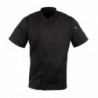 Veste de cuisine mixte Cool Vent Chef Works Urban Springfield noire L B472-L Chef Works Urban