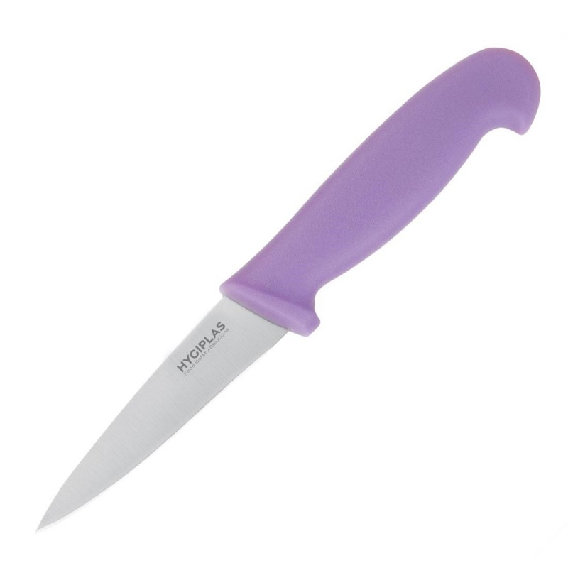Couteau d'office Hygiplas violet 9cm FP732 Hygiplas Couteau d'office Hygiplas violet 9cm FP732 Hygiplas