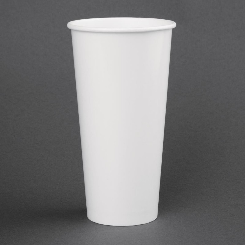 Gobelets boissons froides en papier Fiesta Recyclable 625ml 90mm (lot de 1000) FP782 Fiesta