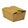 Boîtes alimentaires en carton compostable Vegware No.1 700ml (lot de 450) FP802 Vegware