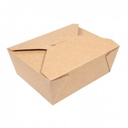 Boîtes alimentaires en carton compostable Vegware N°3 1800ml (lot de 180) FP804 Vegware