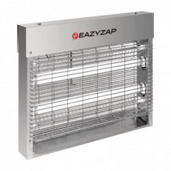 Désinsectiseur LED en inox brossé Eazyzap 8W FP983 Eazyzap