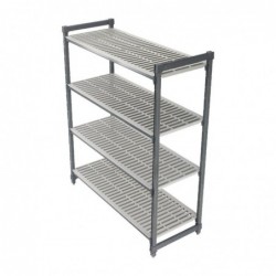 Rayonnage 4 niveaux étagères à claire-voie Cambro Camshelving 1830 x 1525 x 610mm FR134 Cambro