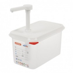 Distributeur de sauce à pompe Araven GN 1/4  FR177 Araven