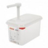 Distributeur de sauce à pompe Araven GN 1/4  FR177 Araven