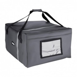 Sac à pizza isotherme Vogue gris 495 x 495 x 320 mm FR224 Vogue