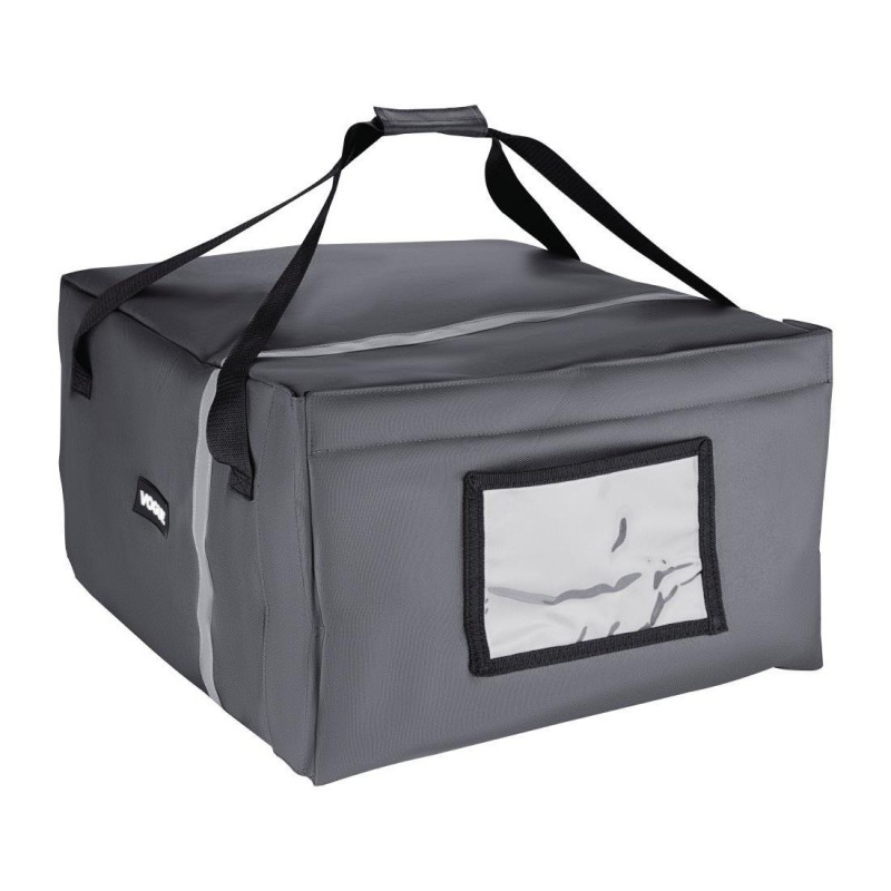 Sac à pizza isotherme Vogue gris 495 x 495 x 320 mm FR224 Vogue Sac à pizza isotherme Vogue gris 495 x 495 x 320 mm FR224 Vogue
