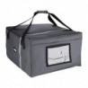 Sac à pizza isotherme Vogue gris 495 x 495 x 320 mm FR224 Vogue