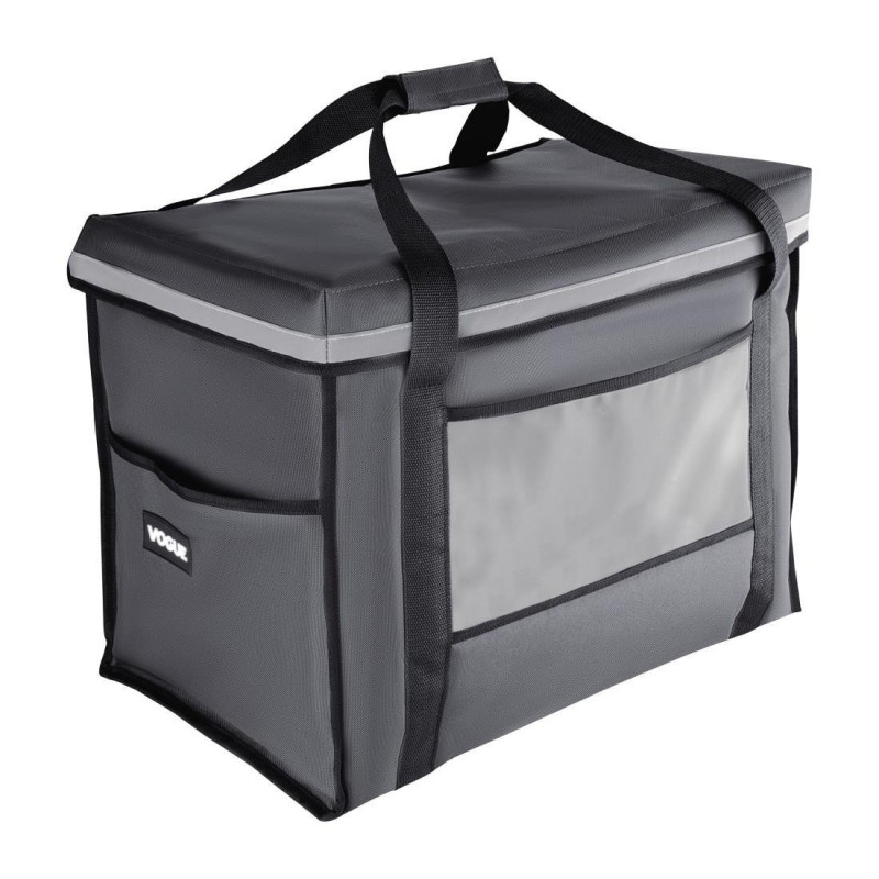 Sac de livraison isotherme pliant Vogue gris 540 x360 x 430 mm FR226 Vogue Sac de livraison isotherme pliant Vogue gris 540 x360 x 430 mm FR226 Vogue