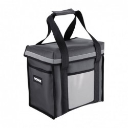 Sac de livraison isotherme chargement par le haut Vogue gris 330 x 230 x 330 mm FR227 Vogue