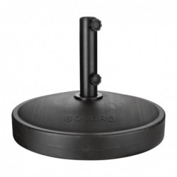 Pied de parasol en béton noir Bolero avec adaptateur 48/38mm FS158 Bolero
