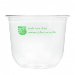 Pots Deli en PLA compostables série 96 Vegware 340ml (lot de 1000) FS173 Vegware