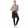 Tablier serveur court Chef Works Memphis noir B587 Chef Works Urban