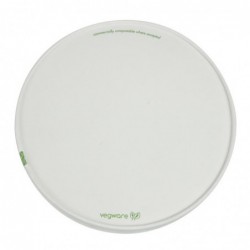 Couvercles à trous en carton doublé PLA série 185 Vegware (lot de 300) FS179 Vegware