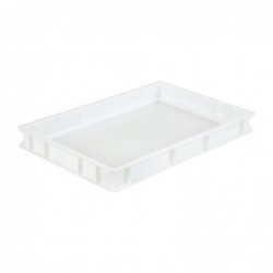 Boîte à pâte à pizza en polyéthylène Cambro 60x40x7cm FS330 Cambro