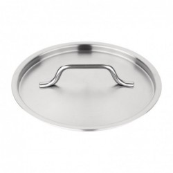 Couvercle inox Vogue 180mm FS665 Vogue