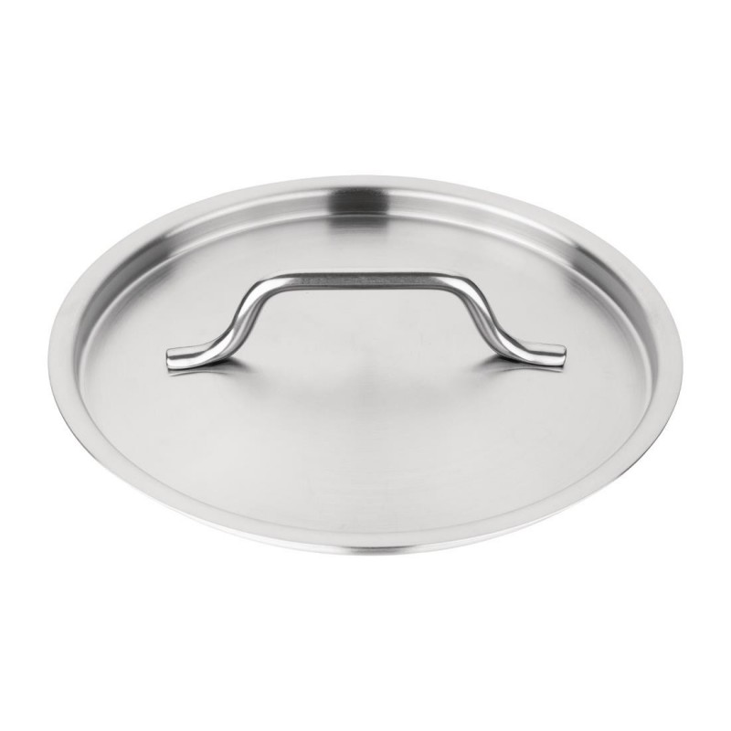Couvercle inox Vogue 180mm FS665 Vogue Couvercle inox Vogue 180mm FS665 Vogue