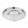 Couvercle inox Vogue 180mm FS665 Vogue