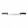 Couteau à fromage 2 mains manches décalés surmoulés Deglon 40cm FS734 Deglon Sabatier