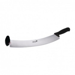 Couteau à fromage hollandais 2 mains lame courbée Deglon 38cm FS737 Deglon Sabatier