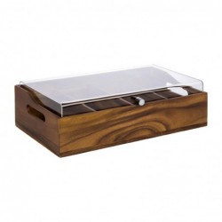 Range-couverts avec couvercle APS 510 x 280 mm  FT158 APS