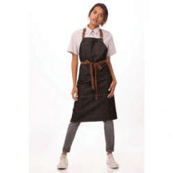 Tablier bavette Memphis Chef Works noir B720 Chef Works Urban