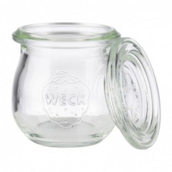 Bocaux en verre tulipe avec couvercle Weck APS 75 ml (lot de 12) FT197 APS